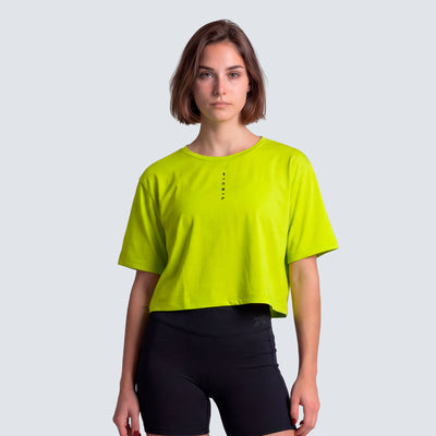 Maglietta Crop Performance Donna SS26