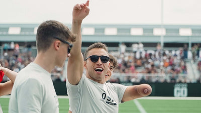 Atleta en una competición de crossfit