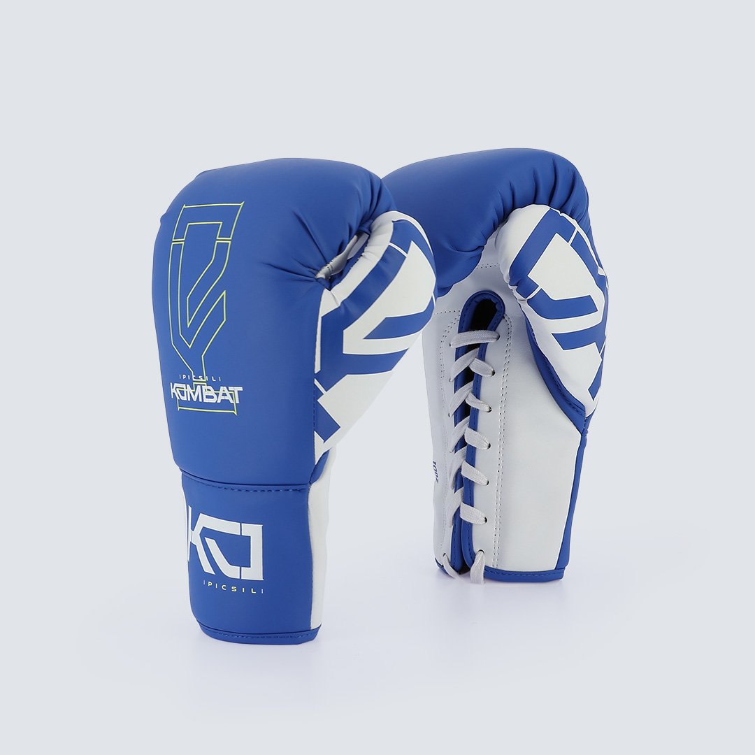 Guanti da boxe Kronos Pro Lace Up KOMBAT 