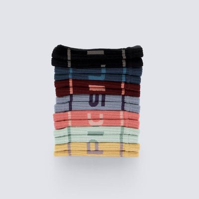 Confezione da 7 Polsini Sportivi Lunghi 