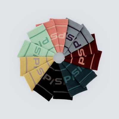 Confezione da 7 Polsini Sportivi Lunghi 