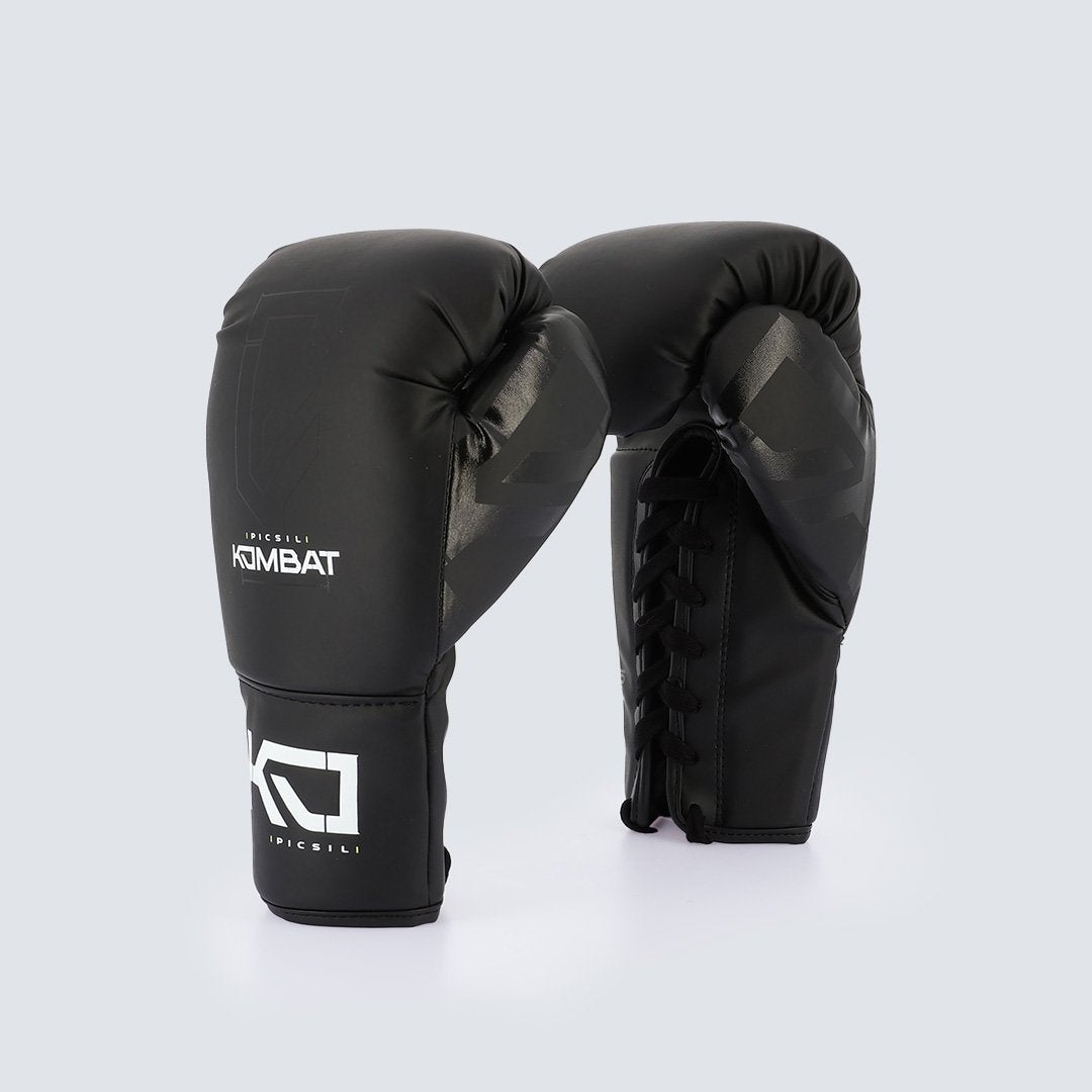 Guanti da boxe Kronos Pro Lace Up KOMBAT 