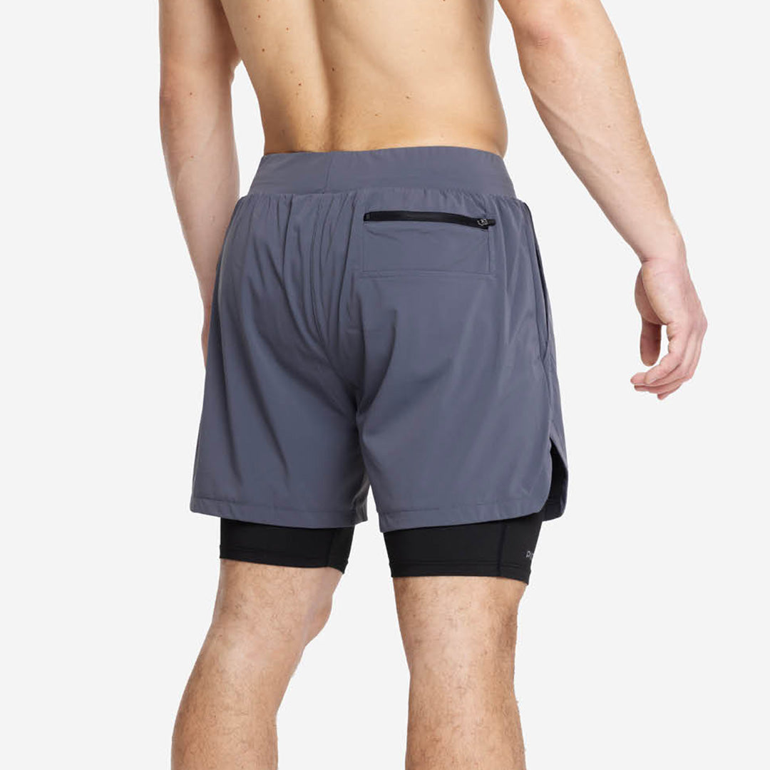 Shorts con mesh di compressione 2 in 1 uomo Premium