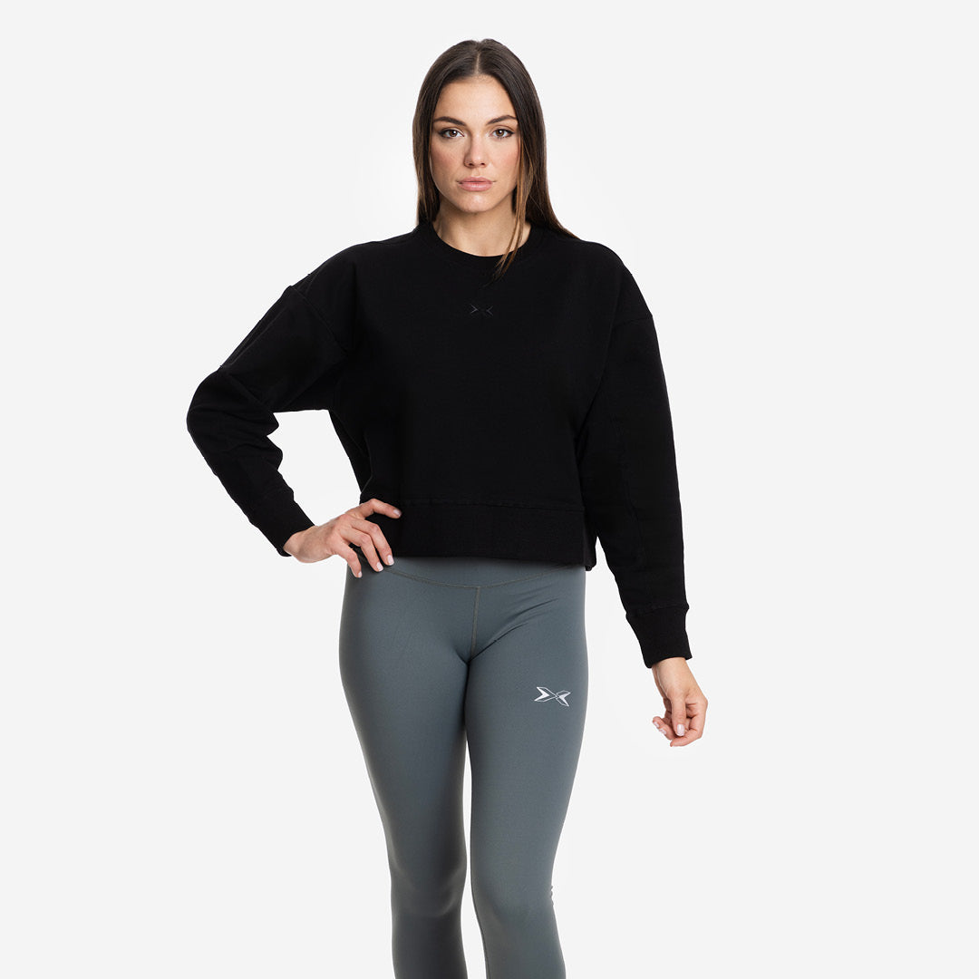 Crop Woman Jersey Stretch Spetshirt