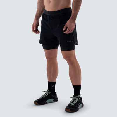 Shorts 2 en 1 Uomo Performance AW25 